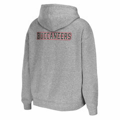 Tampa Bay Buccaneers WEAR by Erin Andrews Women's Team Full-Zip Hoodie Heathered Gray