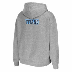 Tennessee Titans WEAR by Erin Andrews Women's Team Full-Zip Hoodie Heathered Gray