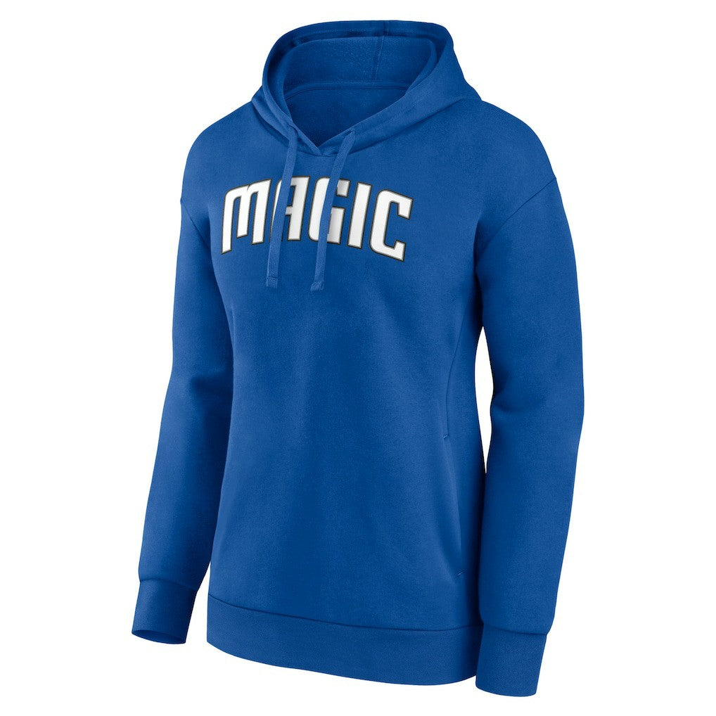 Orlando Magic Women's Wordmark Alt Pullover Hoodie Blue
