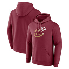 Cleveland Cavaliers Women's Gradient Logo Pullover Hoodie Wine