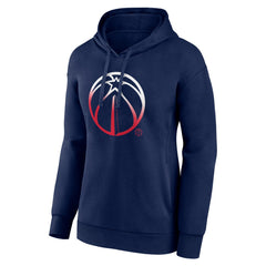 Washington Wizards Women's Gradient Logo Pullover Hoodie Navy