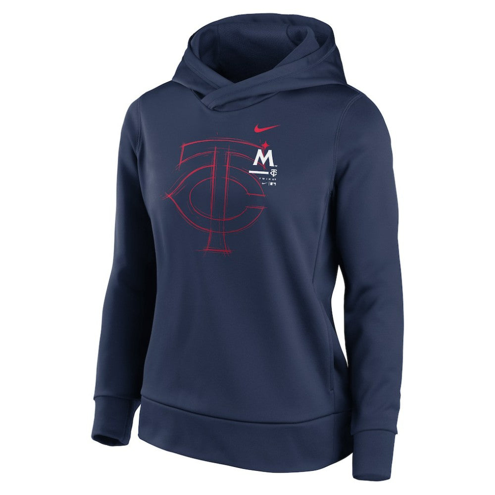 Minnesota Twins Nike Women's 2023 Big Game Fleece Pullover Hoodie - Navy - Nike Online