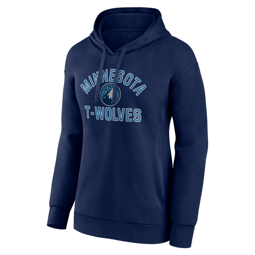 Minnesota Timberwolves Women's Team Overtime Pullover Hoodie Navy