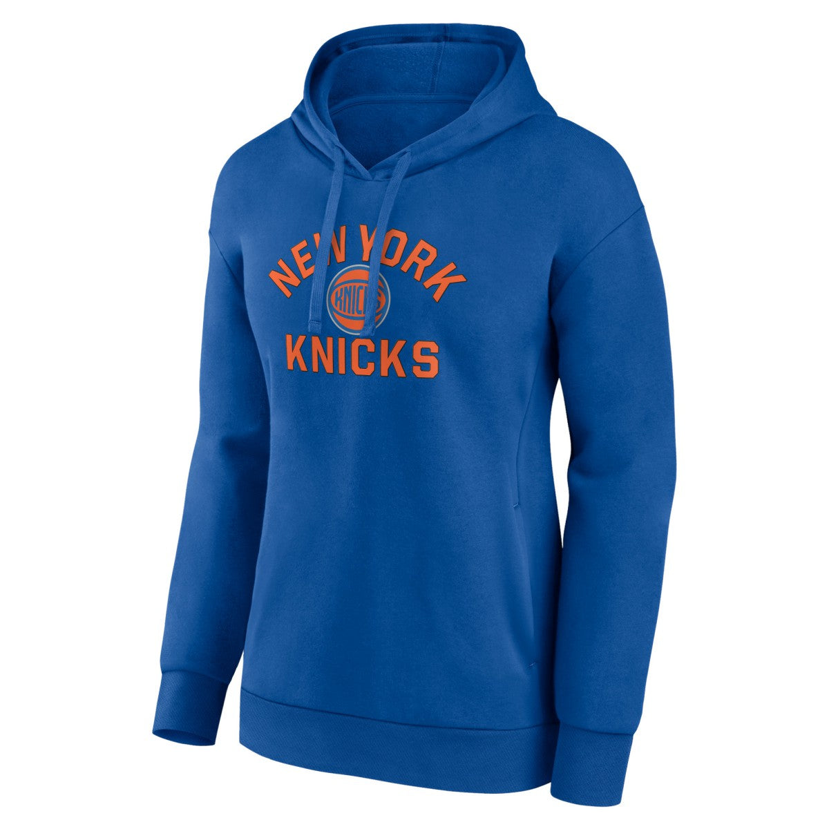 New York Knicks Women's Overtime Pullover Hoodie Royal