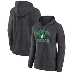 Boston Celtics Women's Overtime Pullover Hoodie Charcoal