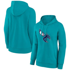 Charlotte Hornets Women's Alternate Logo Pullover Hoodie Teal