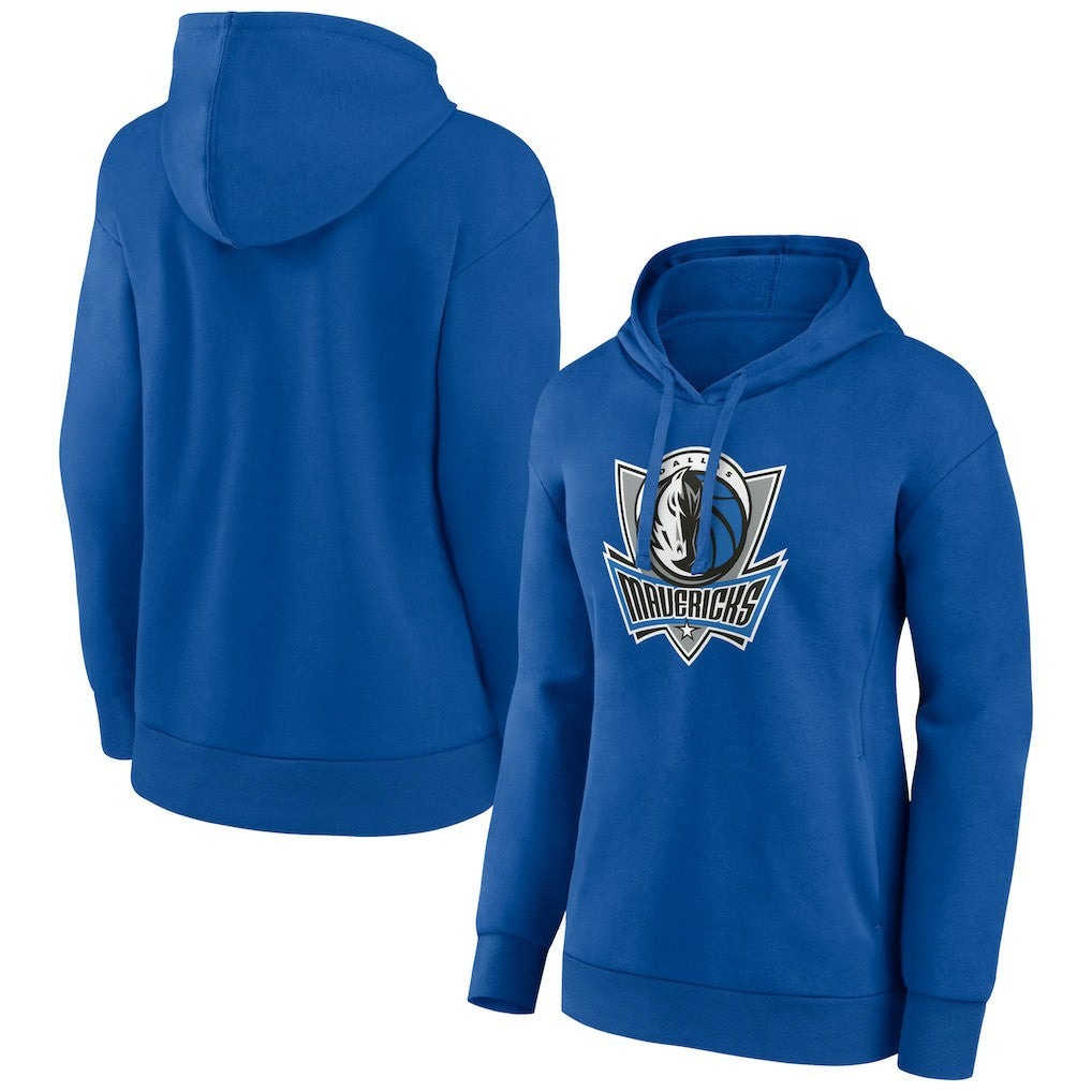 Dallas Mavericks Women's Alternate Logo Pullover Hoodie Blue
