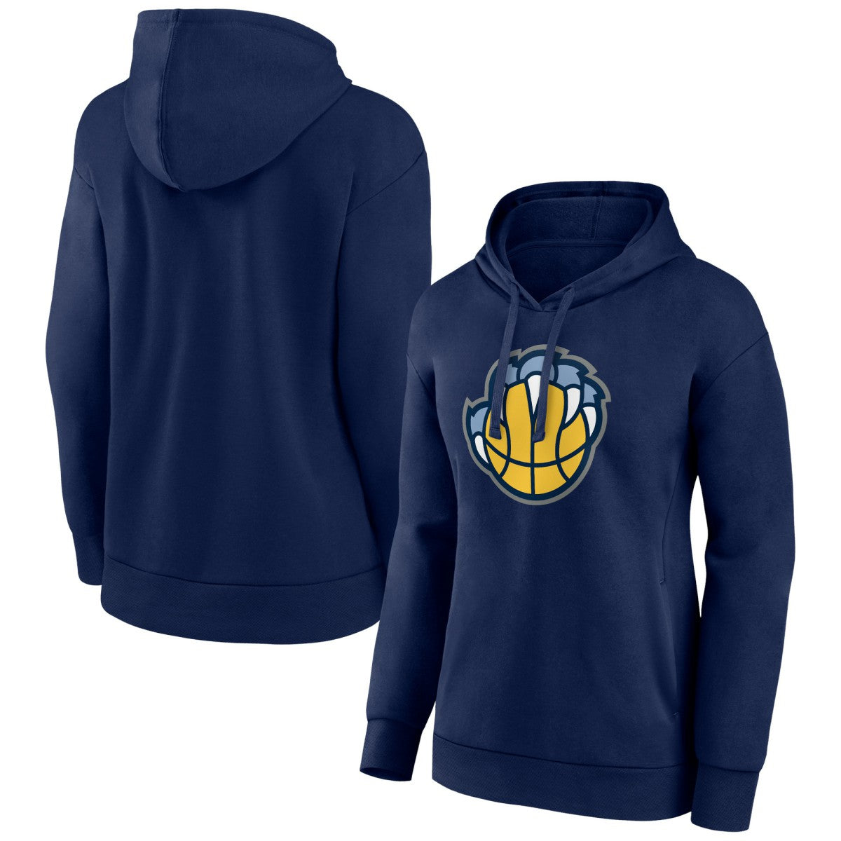 Memphis Grizzlies Women's Alternate Logo Pullover Hoodie Navy
