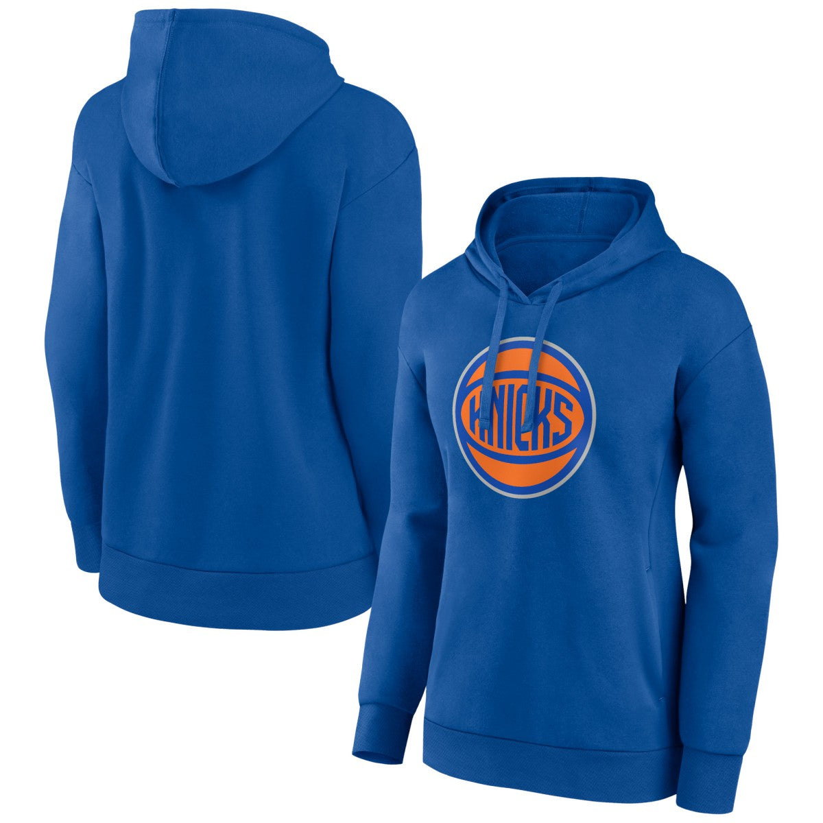 New York Knicks Women's Alternate Logo Pullover Hoodie Royal