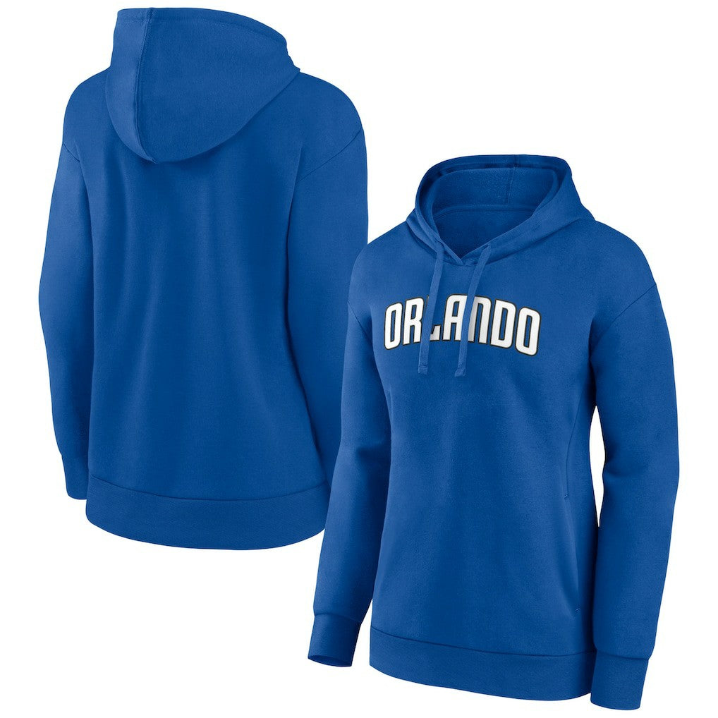 Orlando Magic Women's Alternate Logo Pullover Hoodie Blue