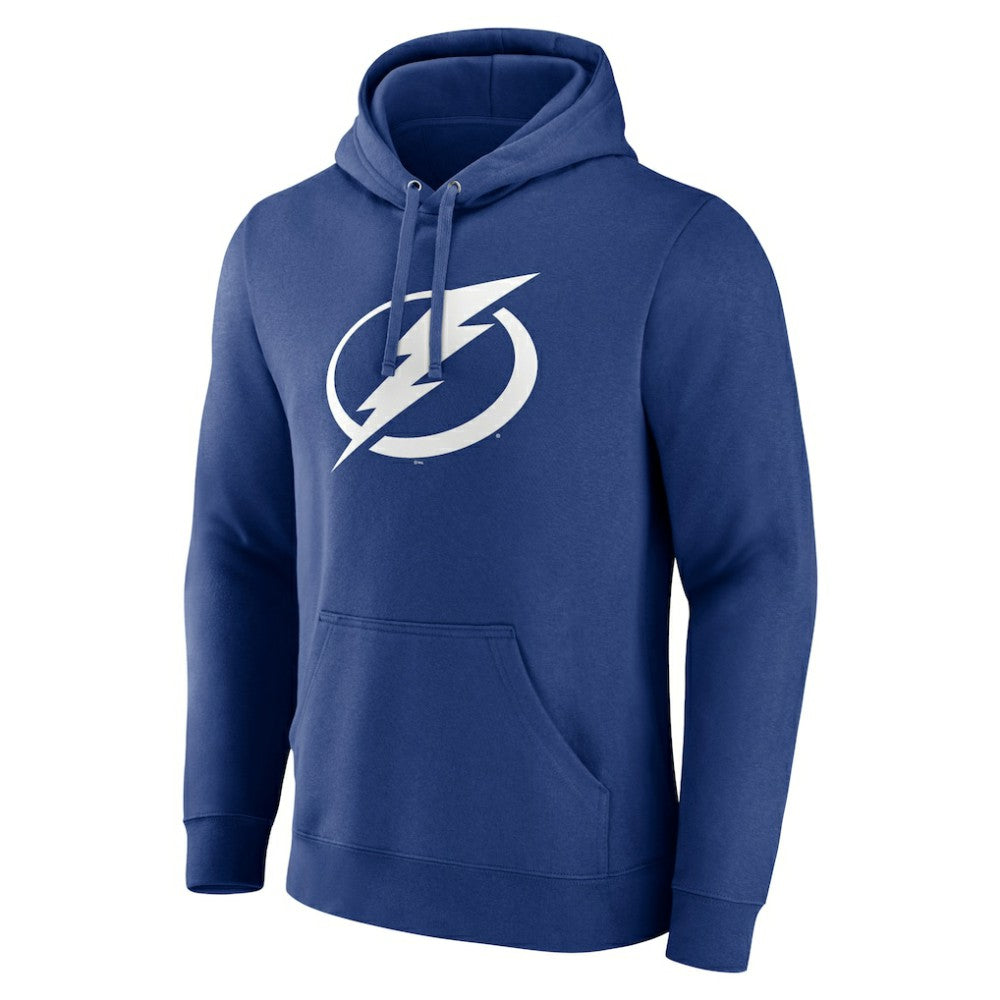 Tampa Bay Lightning Fanatics Primary Logo Pullover Hoodie - Blue - NHL 5133183