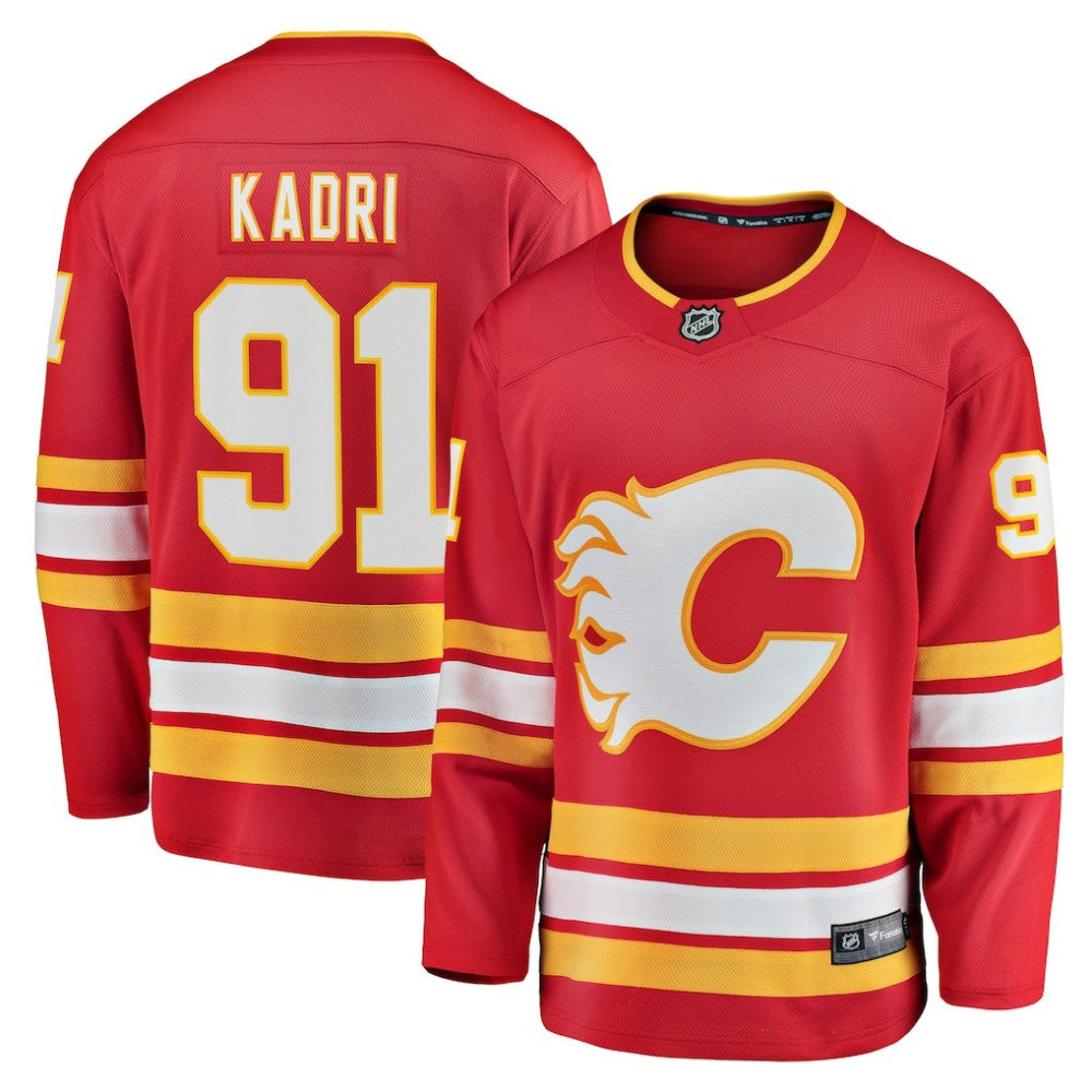 Nazem Kadri Calgary Flames Fanatics Home Breakaway Player Jersey - Red - NHL 5135828