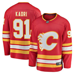Nazem Kadri Calgary Flames Fanatics Home Breakaway Player Jersey - Red - NHL 5135828