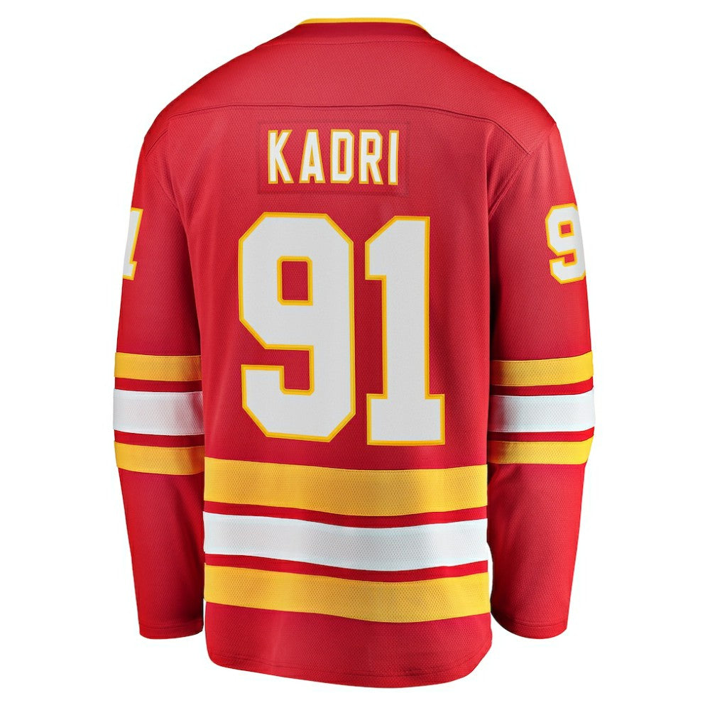 Nazem Kadri Calgary Flames Fanatics Home Breakaway Player Jersey - Red - NHL 5135828