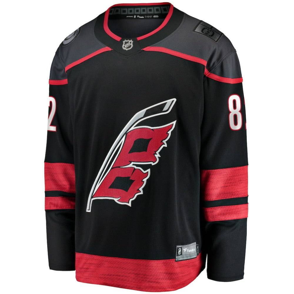 Jesperi Kotkaniemi Carolina Hurricanes Fanatics Home Breakaway Player Jersey - Black - NHL 5135836