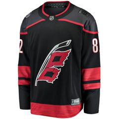 Jesperi Kotkaniemi Carolina Hurricanes Fanatics Home Breakaway Player Jersey - Black - NHL 5135836
