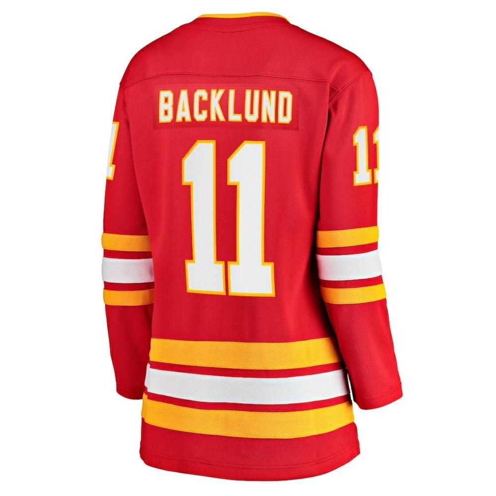 Mikael Backlund Calgary Flames Fanatics Women's Home Team Breakaway Player Jersey - Red - NHL 5135843