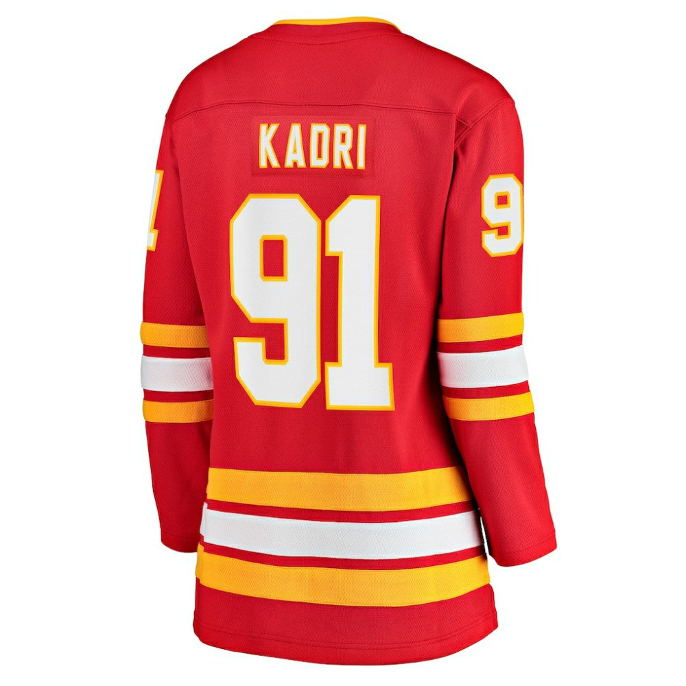 Nazem Kadri Calgary Flames Fanatics Women's Home Breakaway Player Jersey - Red - NHL 5135846