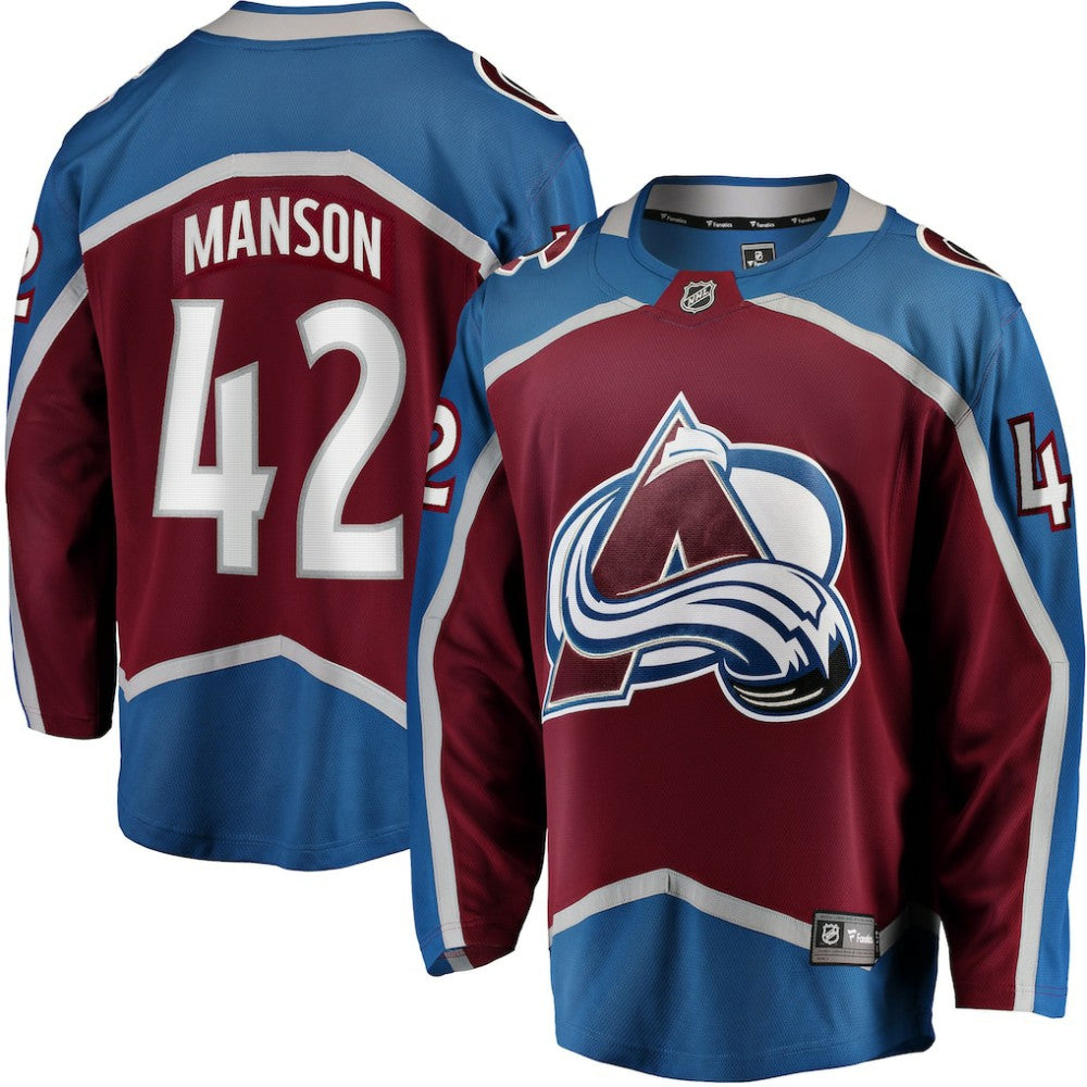 Josh Manson Colorado Avalanche Fanatics Home Breakaway Player Jersey - Burgundy - NHL 5135873