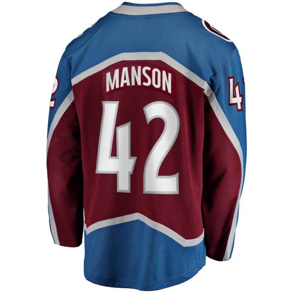 Josh Manson Colorado Avalanche Fanatics Home Breakaway Player Jersey - Burgundy - NHL 5135873