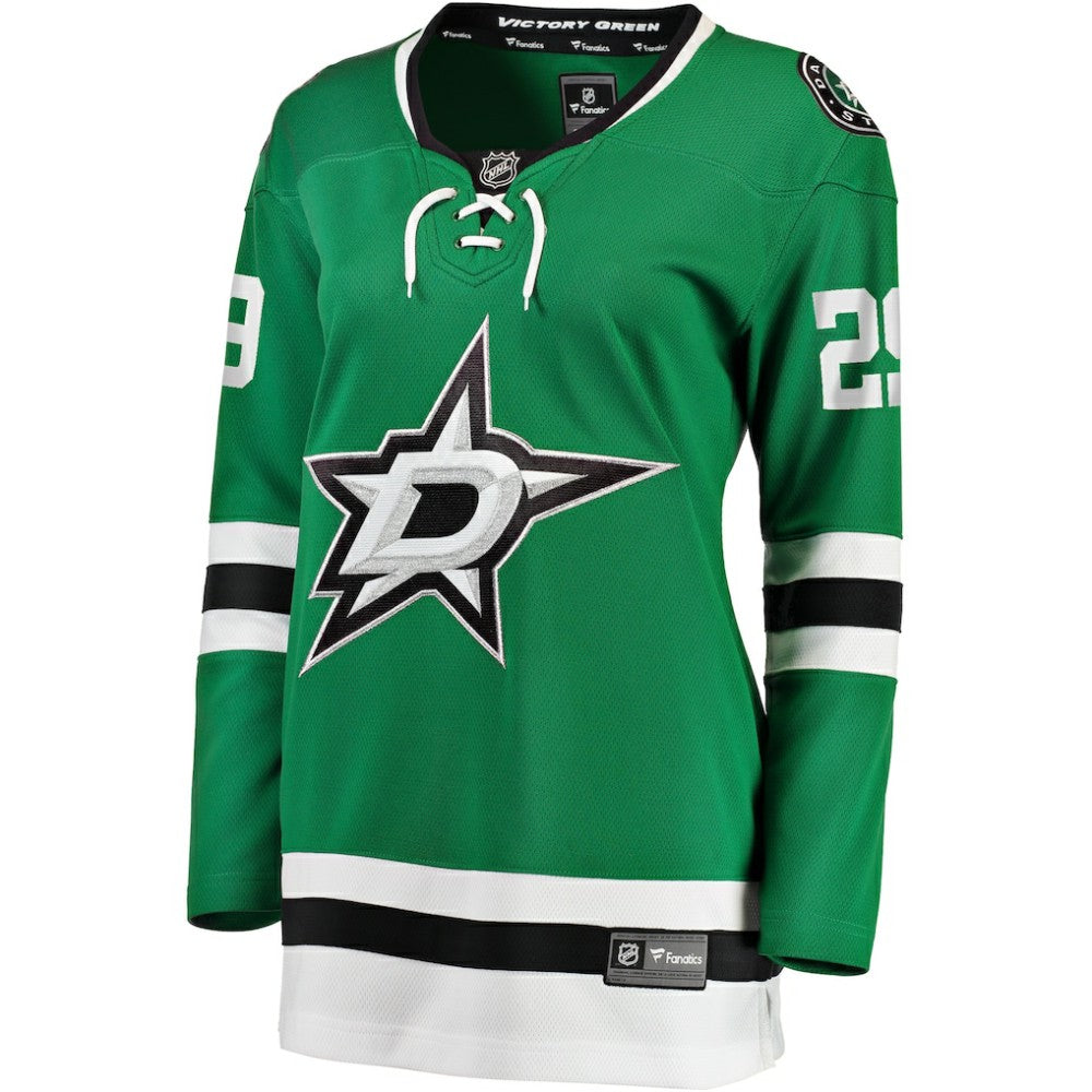 Jake Oettinger Dallas Stars Fanatics Women's Home Breakaway Player Jersey - Kelly Green - NHL 5135922