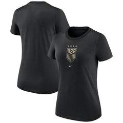 USWNT Women's Crest T-Shirt Black - Nike outlet
