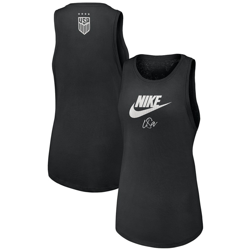 USWNT Women's Futura Performance Tank Top Black - Nike outlet