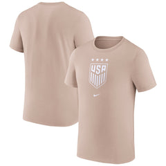 USWNT Crest T-Shirt Tan - Nike