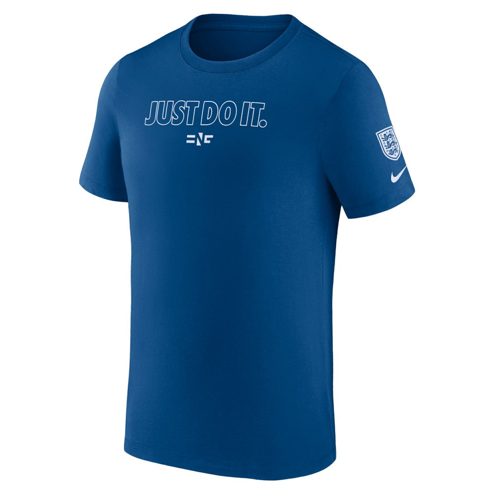 England Women's National Team Just Do It T-Shirt Navy - Nike Discount