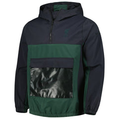 Liverpool Anorak Hoodie Quarter-Zip Jacket Green - Nike