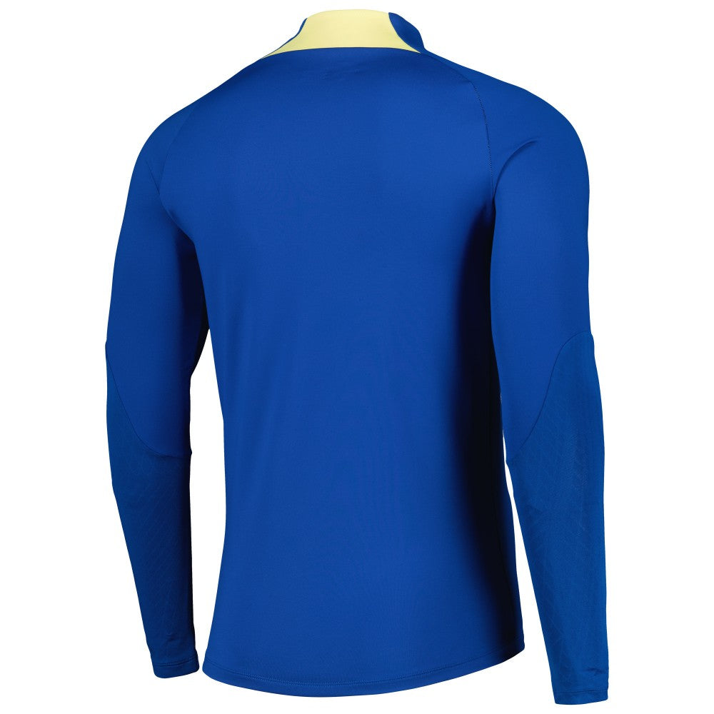 Club America Strike Drill 2023/24 Performance Quarter-Zip Long Sleeve Top Blue - Nike Discount