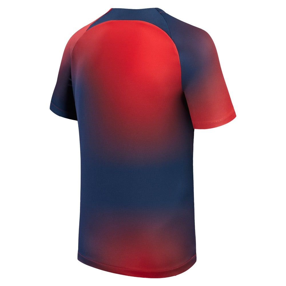 Paris Saint-Germain Youth 2023/24 Pre-Match Performance Top Navy - Nike