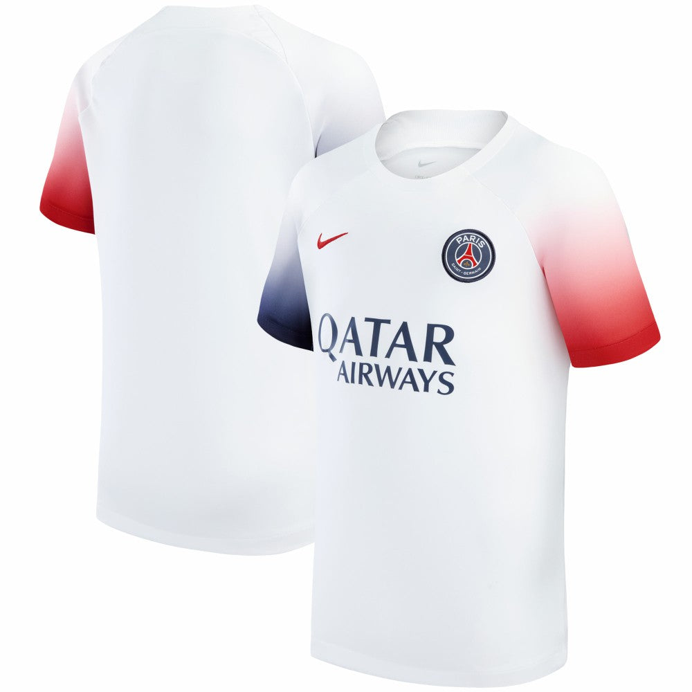 Paris Saint-Germain Youth 2023/24 Academy Pro Performance Pre-Match Top White - Nike