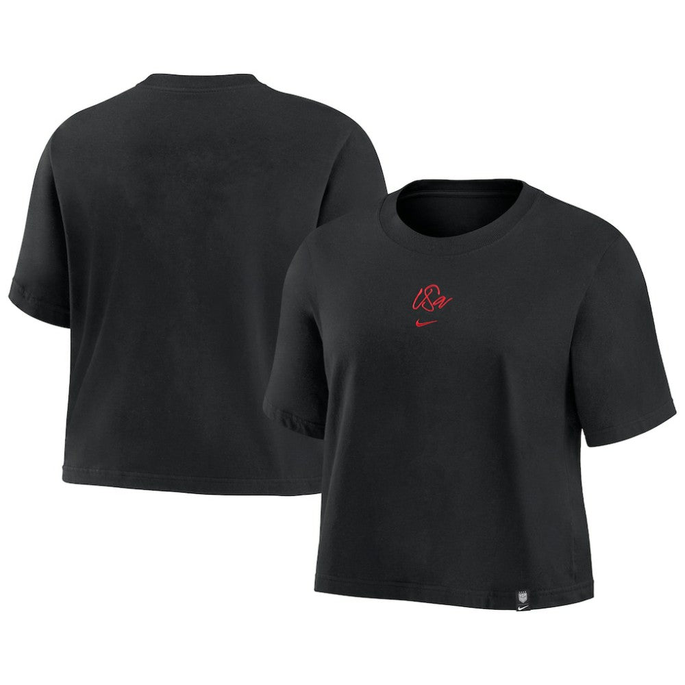 USWNT Women's Fearless T-Shirt Black - Nike outlet