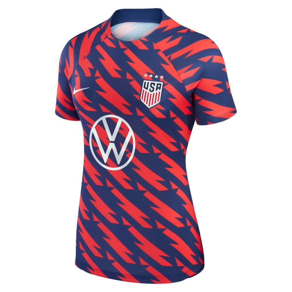 USWNT Women's 2023 Strike Drill Pre-Match Top Navy - Nike outlet