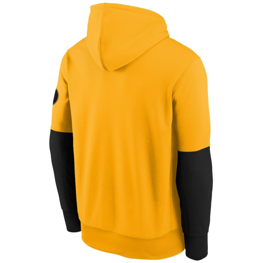 Pittsburgh Pirates Nike Youth City Connect Therma Performance Pullover Hoodie - Gold - Nike on Sale
