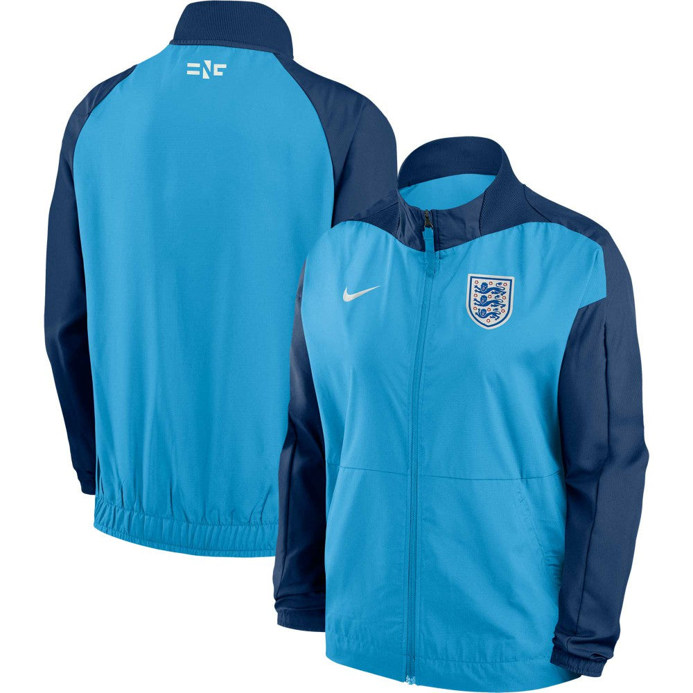 England Women's National Team Women's 2023 Anthem Raglan Performance Full-Zip Jacket Blue - Nike sale