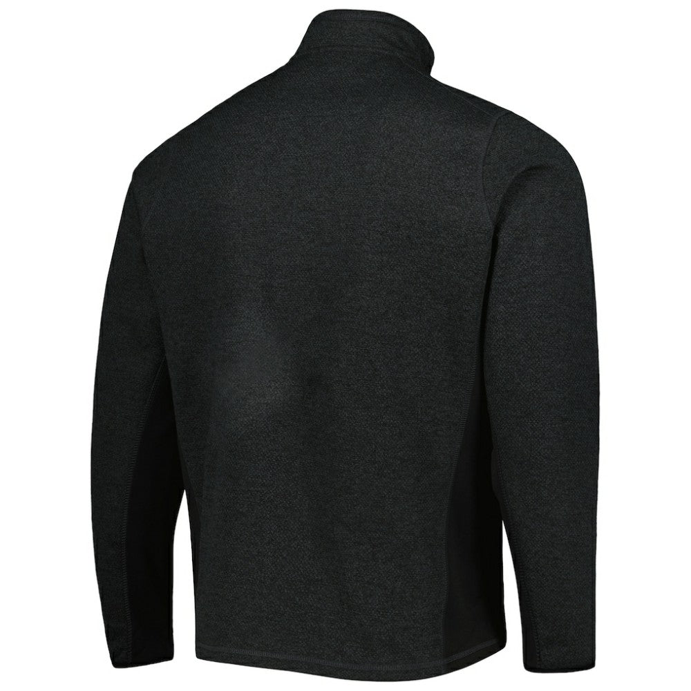 Philadelphia Flyers Antigua Course Quarter-Zip Jacket - Heathered Black - NHL 5138520