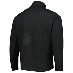 Philadelphia Flyers Antigua Course Quarter-Zip Jacket - Heathered Black - NHL 5138520