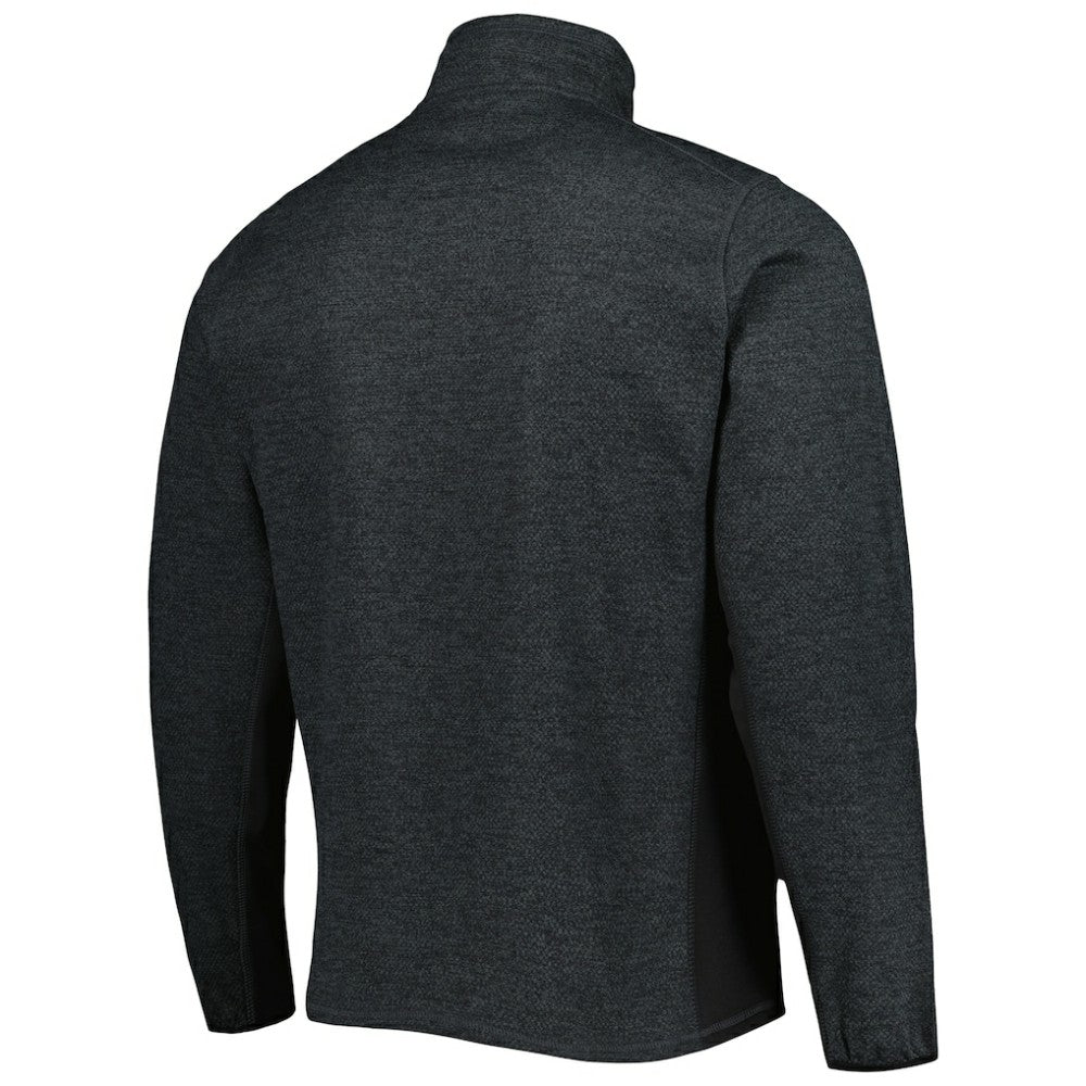 Vegas Golden Knights Antigua Course Quarter-Zip Jacket - Heathered Black - NHL 5138524