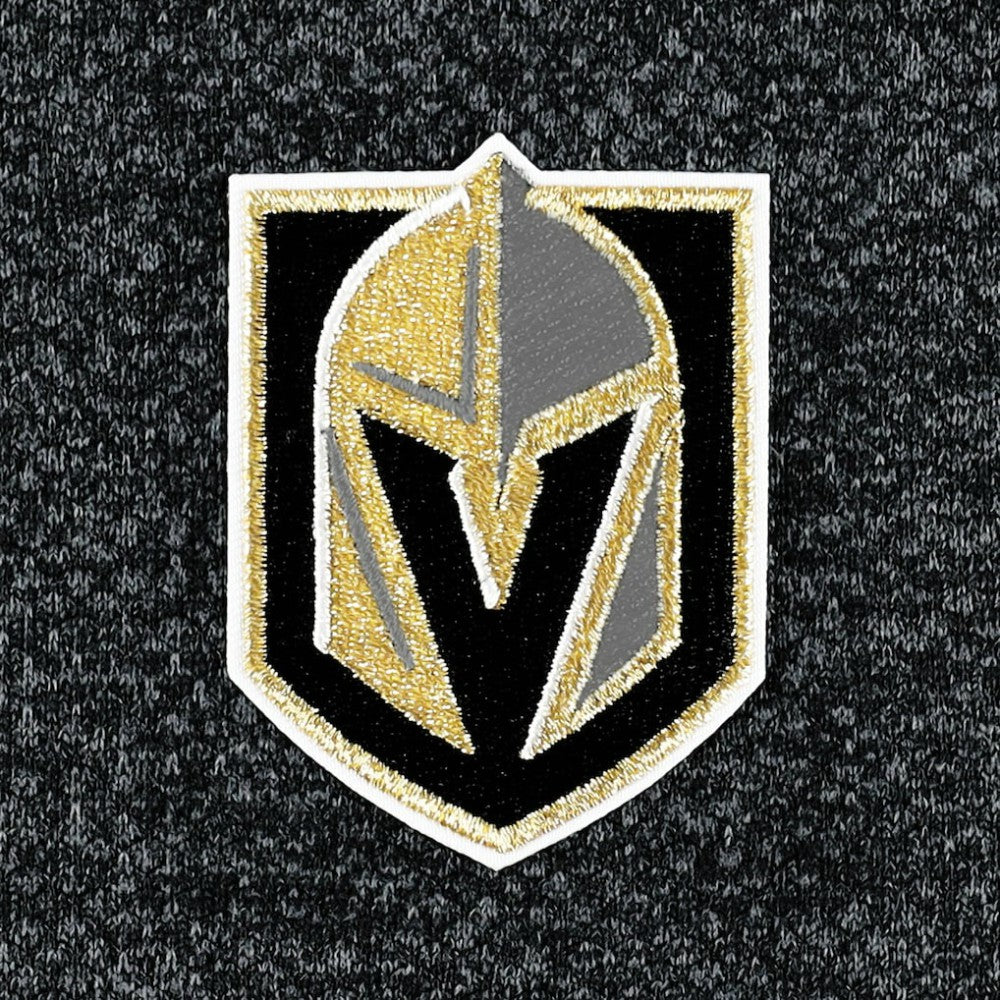 Vegas Golden Knights Antigua Course Quarter-Zip Jacket - Heathered Black - NHL 5138524