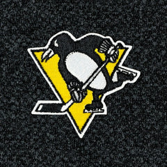 Pittsburgh Penguins Antigua Course Quarter-Zip Jacket - Heathered Black - NHL 5138525
