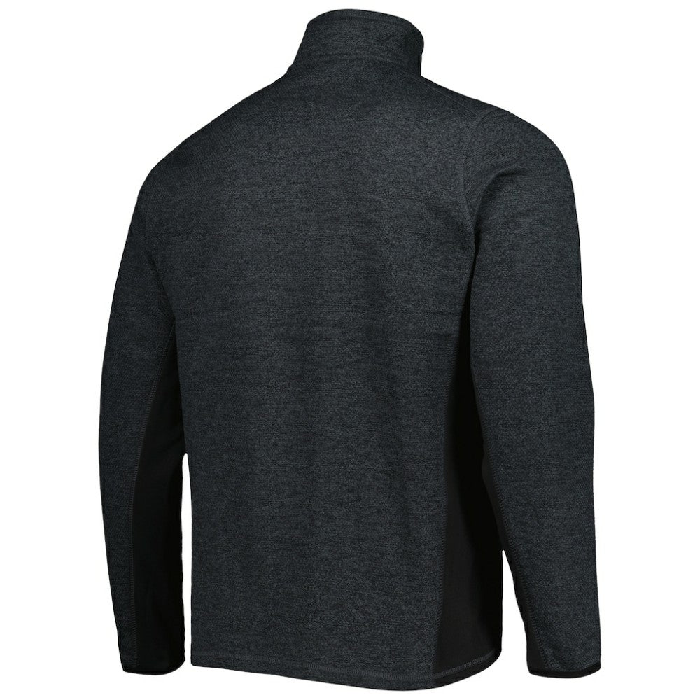 San Jose Sharks Antigua Course Quarter-Zip Jacket - Heathered Black - NHL 5138529