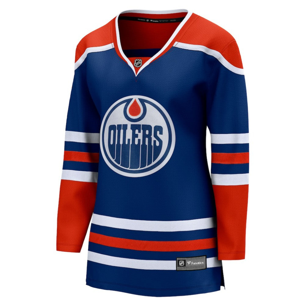Edmonton Oilers Fanatics Women's Home Breakaway Blank Jersey - Royal - NHL 5143784
