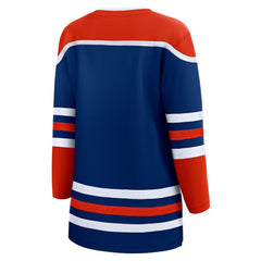 Edmonton Oilers Fanatics Women's Home Breakaway Blank Jersey - Royal - NHL 5143784