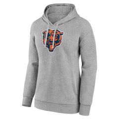 Chicago Bears Women's Primary Logo Pullover Hoodie Gray