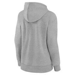 Las Vegas Raiders Women's Primary Logo Pullover Hoodie Gray