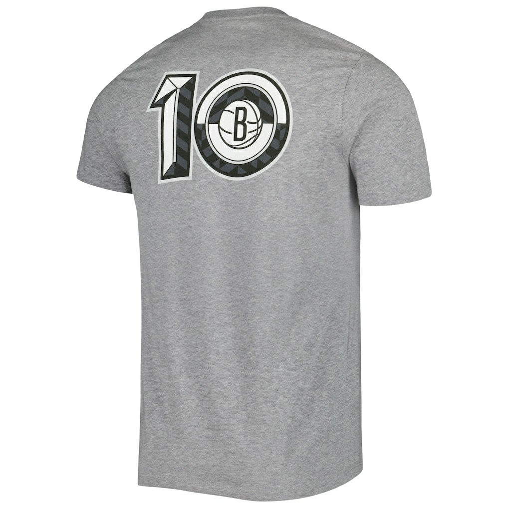 Brooklyn Nets '47 10th Anniversary Backer T-Shirt Heather Gray | 47 brand online