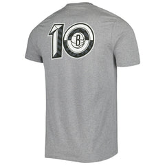 Brooklyn Nets '47 10th Anniversary Backer T-Shirt Heather Gray | 47 brand online