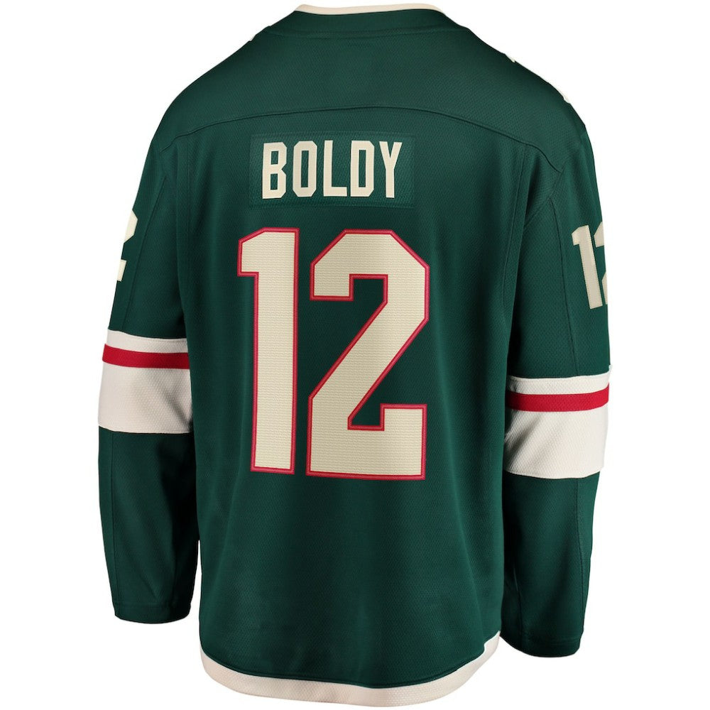 Matthew Boldy Minnesota Wild Fanatics Home Breakaway Player Jersey - Green - NHL 5146639